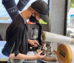 Khu vực pha chế tại Naila