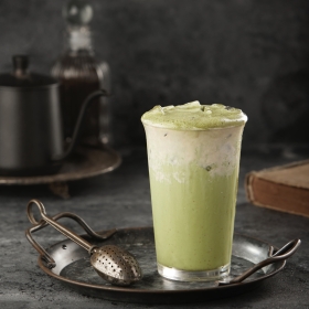 Trà Ô Long Sữa Matcha Hạt Điều
